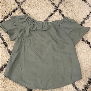 H&M Off the shoulder tee